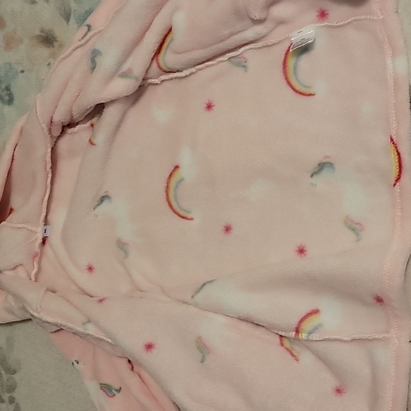 🦄Toddler Fleece Bathrobe🌈 12-18 M - Picture 4 of 5